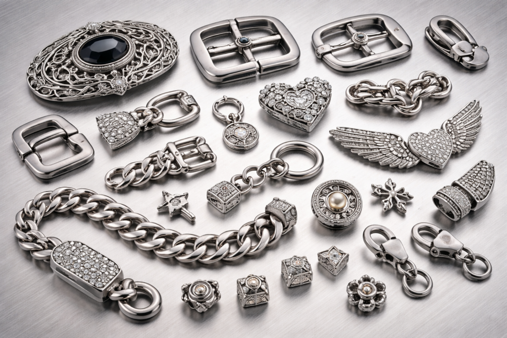 Hebillas de zamak y bisuteria de zamak